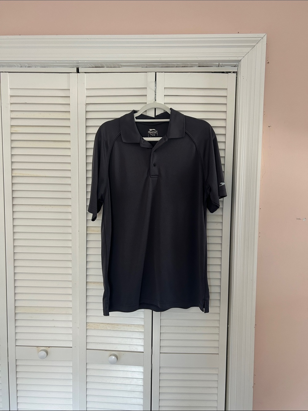 Slazenger Men's Black Performance Polo